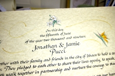 Quaker marriage certificate Pucci 2